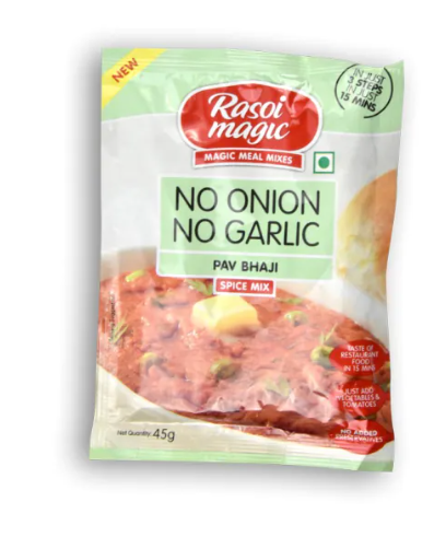 RASOI MAGIC Pav Bhaji No Onion No Garlic 45 GMS